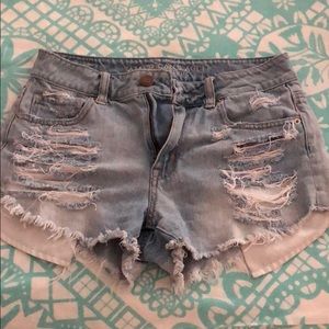 American Eagle jean shorts size 4